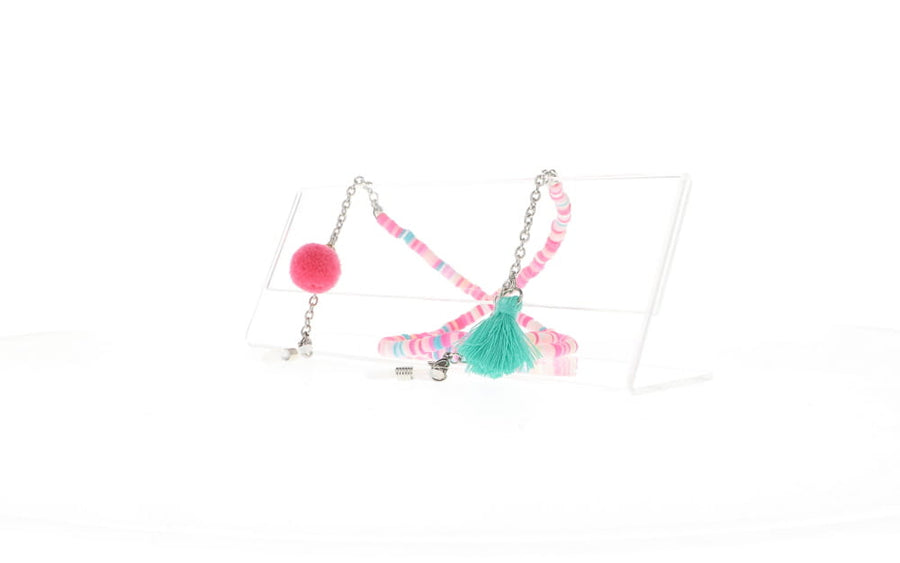 Fifi's World FK010 FIO KIDS MULTICOLOR POMPOM ROSA
