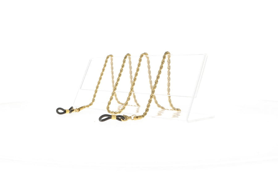 Fifi's World FG009 FIO CORRENTE ENTRELACADA DOURADA