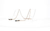 Fifi's World FP006 FIO CORRENTE BOLINHAS ROSE GOLD