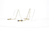 Fifi's World FP006 FIO CORRENTE BOLINHAS DOURADO