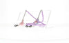 Fifi's World FK010 FIO KIDS LILAS BORBOLETA POMPOM ROSA