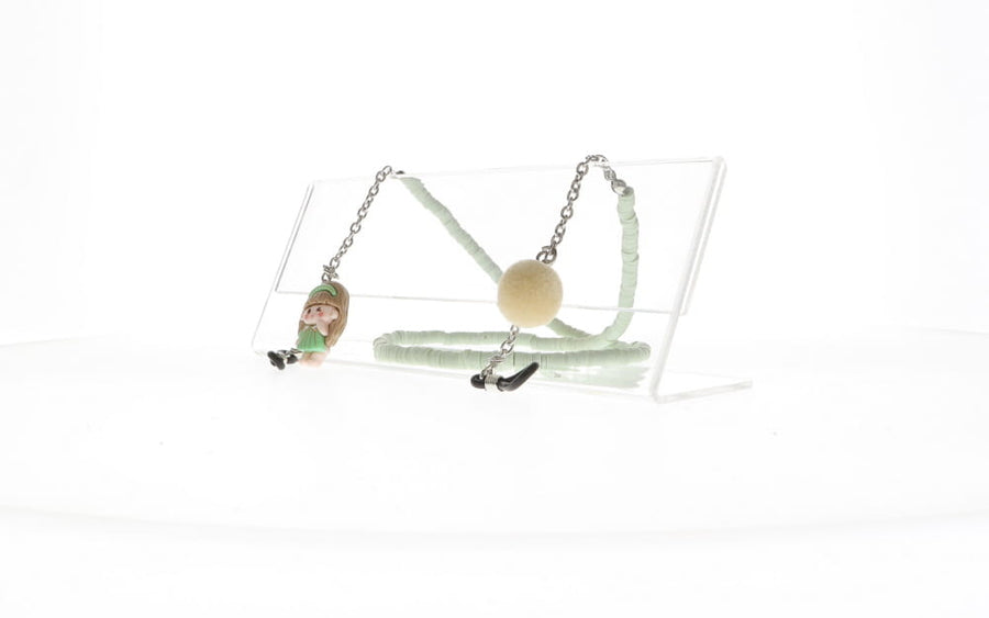 Fifi's World FK010 FIO KIDS VERDE PISTACHE E BONECA VERDE