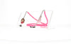 Fifi's World FK010 FIO KIDS ROSA CHOQUE C/ BONECA E POMPOM ROSA