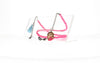 Fifi's World FK010 FIO KIDS ROSA CHOQUE C/ BONECA E POMPOM AZUL