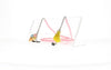 Fifi's World FK010 FIO KIDS ROSA C/GELADO E POMPOM AMARELO