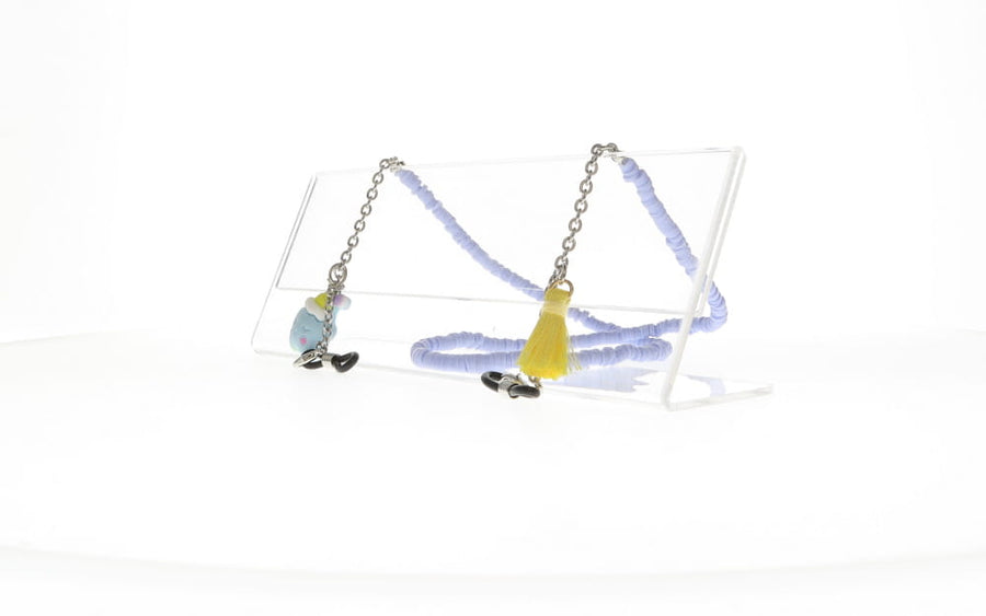 Fifi's World FK010 FIO KIDS LAVANDA C/ NUVEM E POMPOM AMARELO