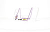 Fifi's World FK006 FIO KIDS CORRENTE LILAS C/FLOR E POMPOM AMARELO