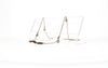 Fifi's World FG001 CORRENTE ROSE GOLD C/ PENDENTES REDONDOS