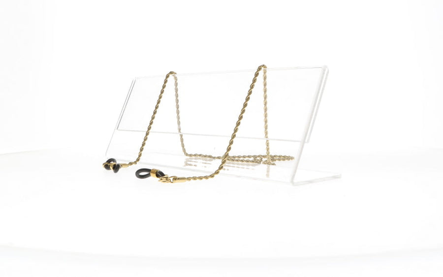 Fifi's World FG007 FIO CORRENTE ENTRELACADA DOURADO