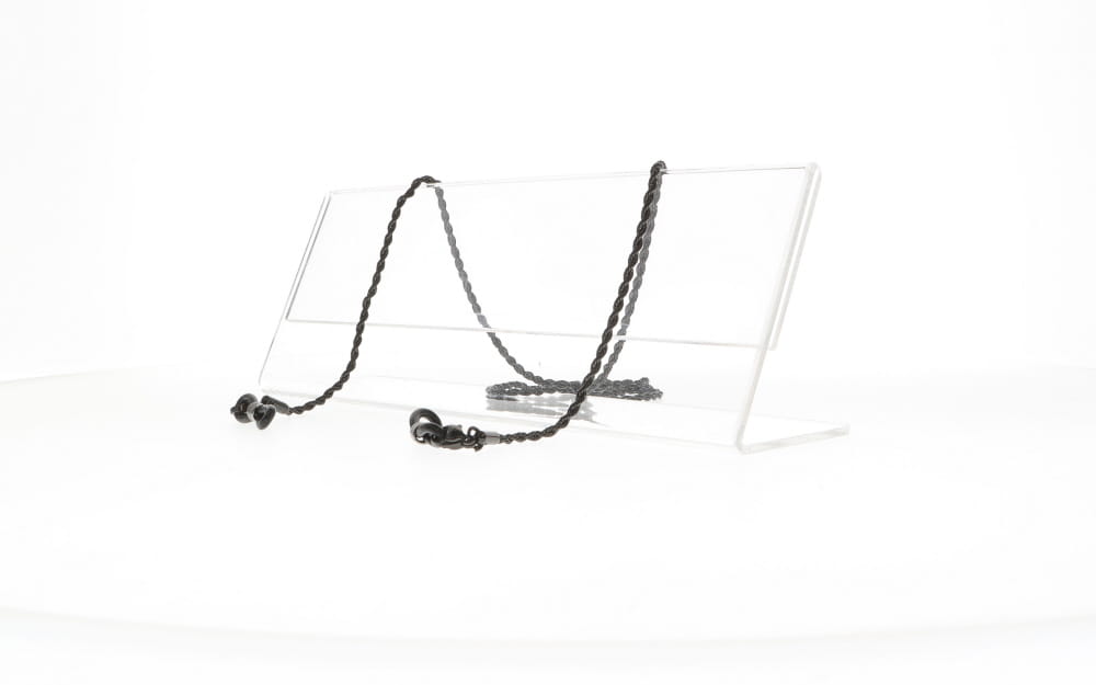 Fifi's World FG007 FIO CORRENTE ENTRELACADA PRETO