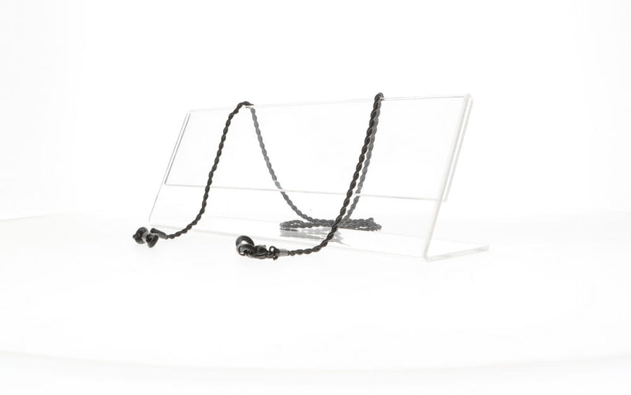Fifi's World FG007 FIO CORRENTE ENTRELACADA PRETO